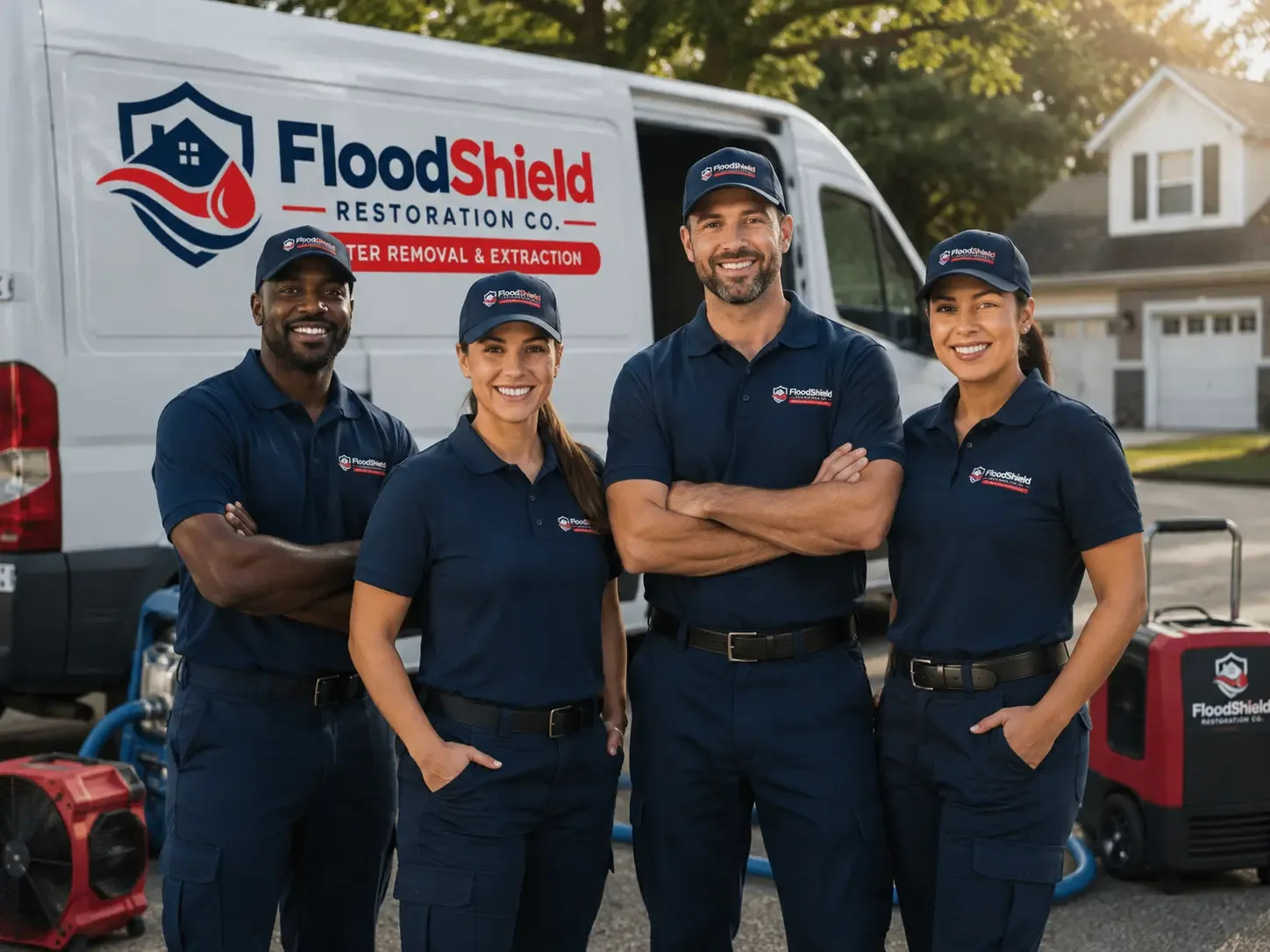 Flood Damage Restoration company in Cameron, WI